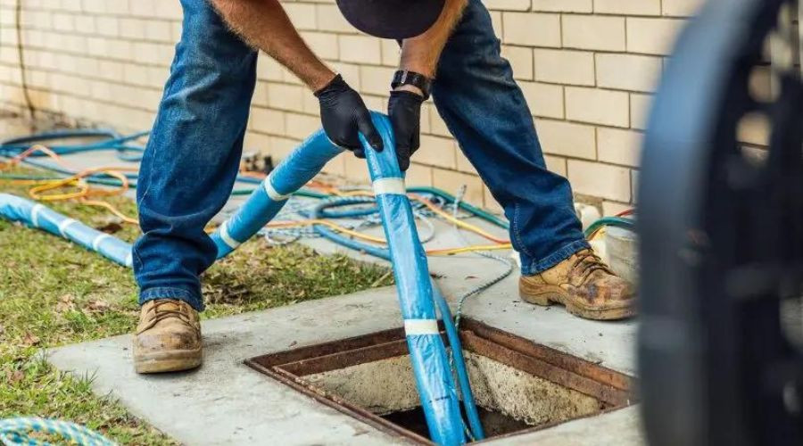 Belly in sewer line and spot repair in Portland